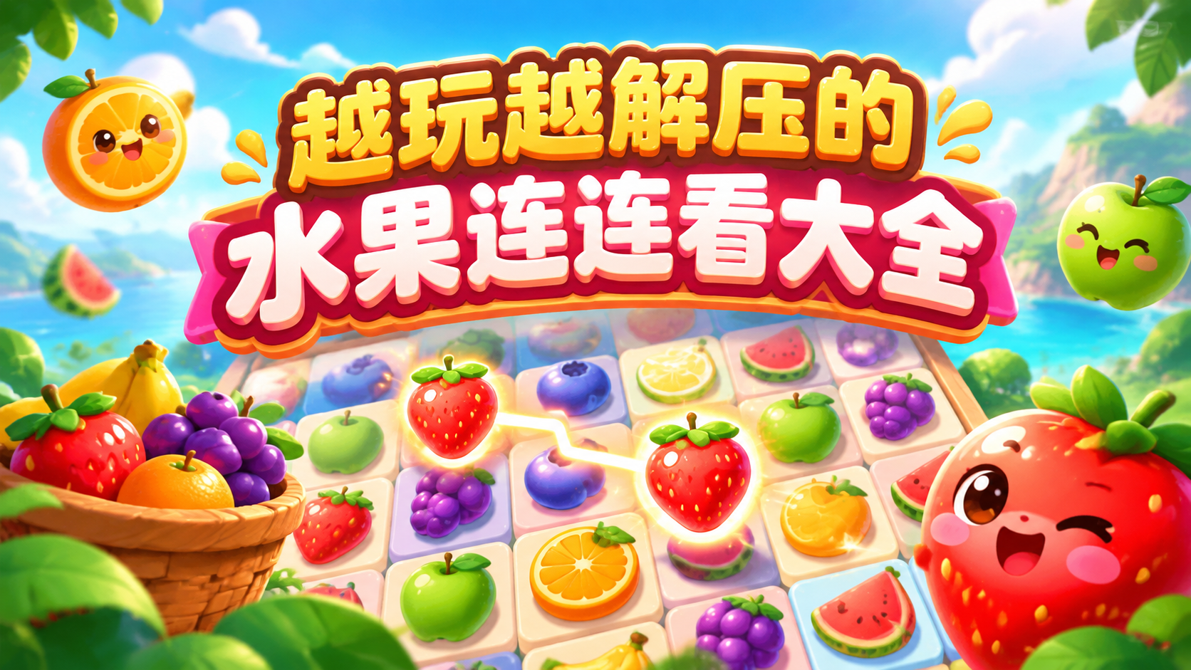 越玩越解压的水果连连看大全