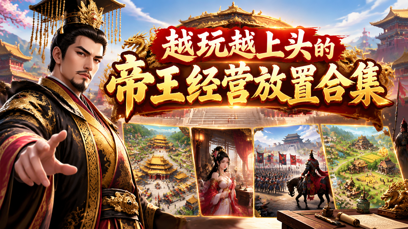 越玩越上头的帝王经营放置合集