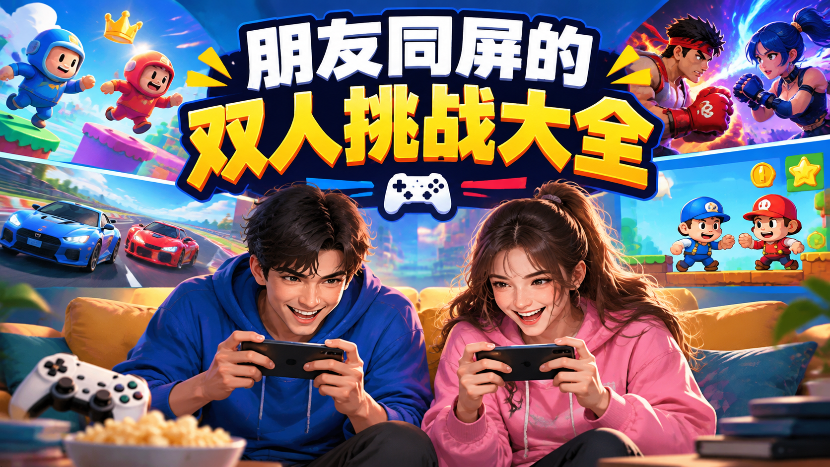 朋友同屏的双人挑战大全