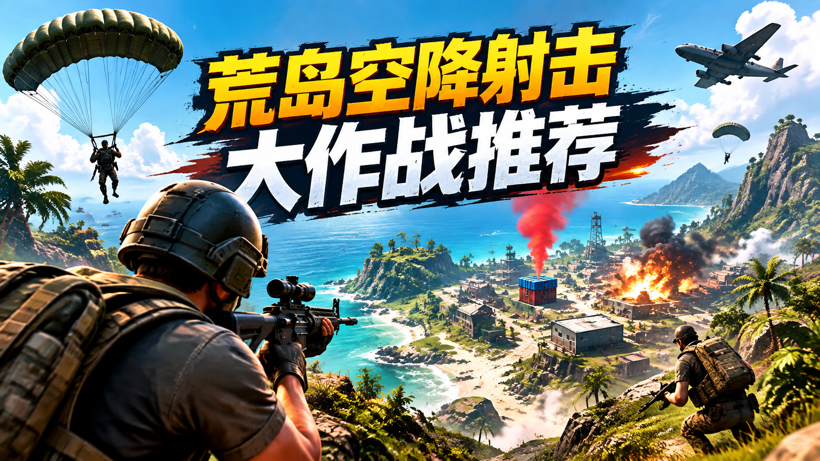 荒岛空降射击大作战推荐