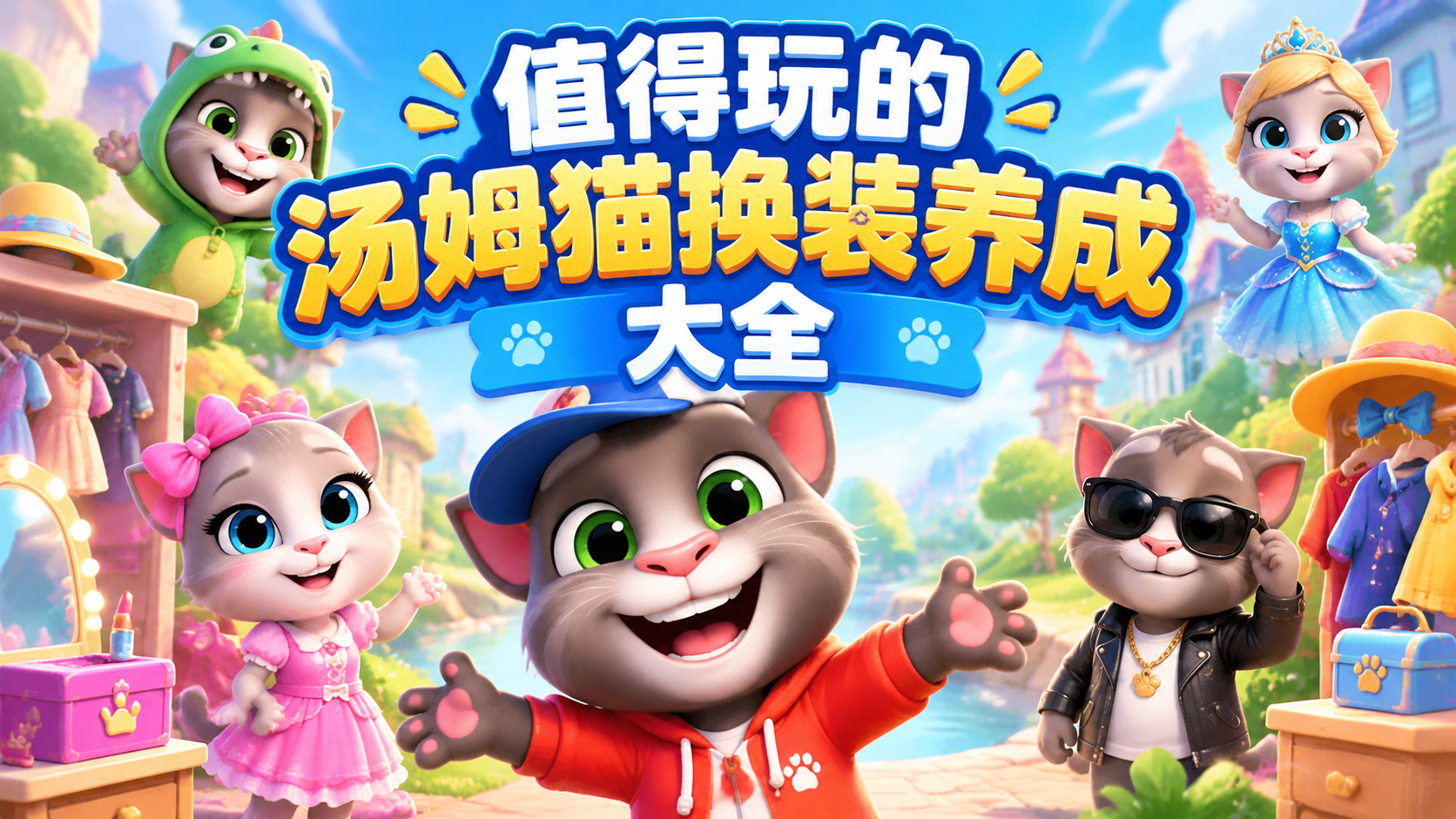值得玩的汤姆猫换装养成大全