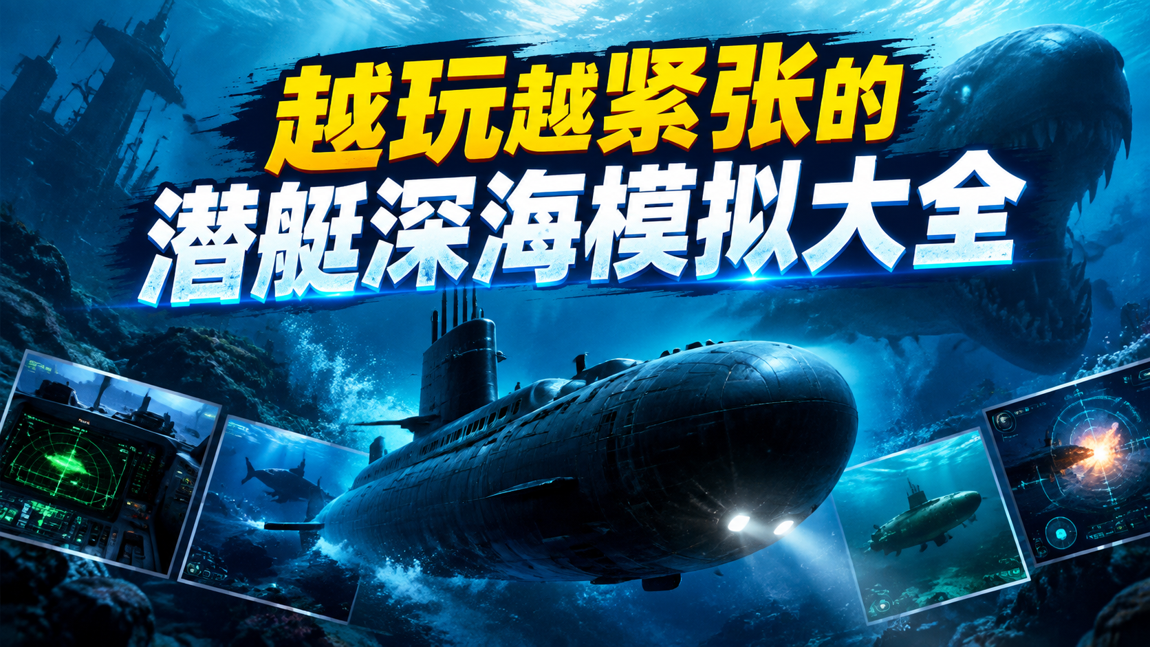 越玩越紧张的潜艇深海模拟大全