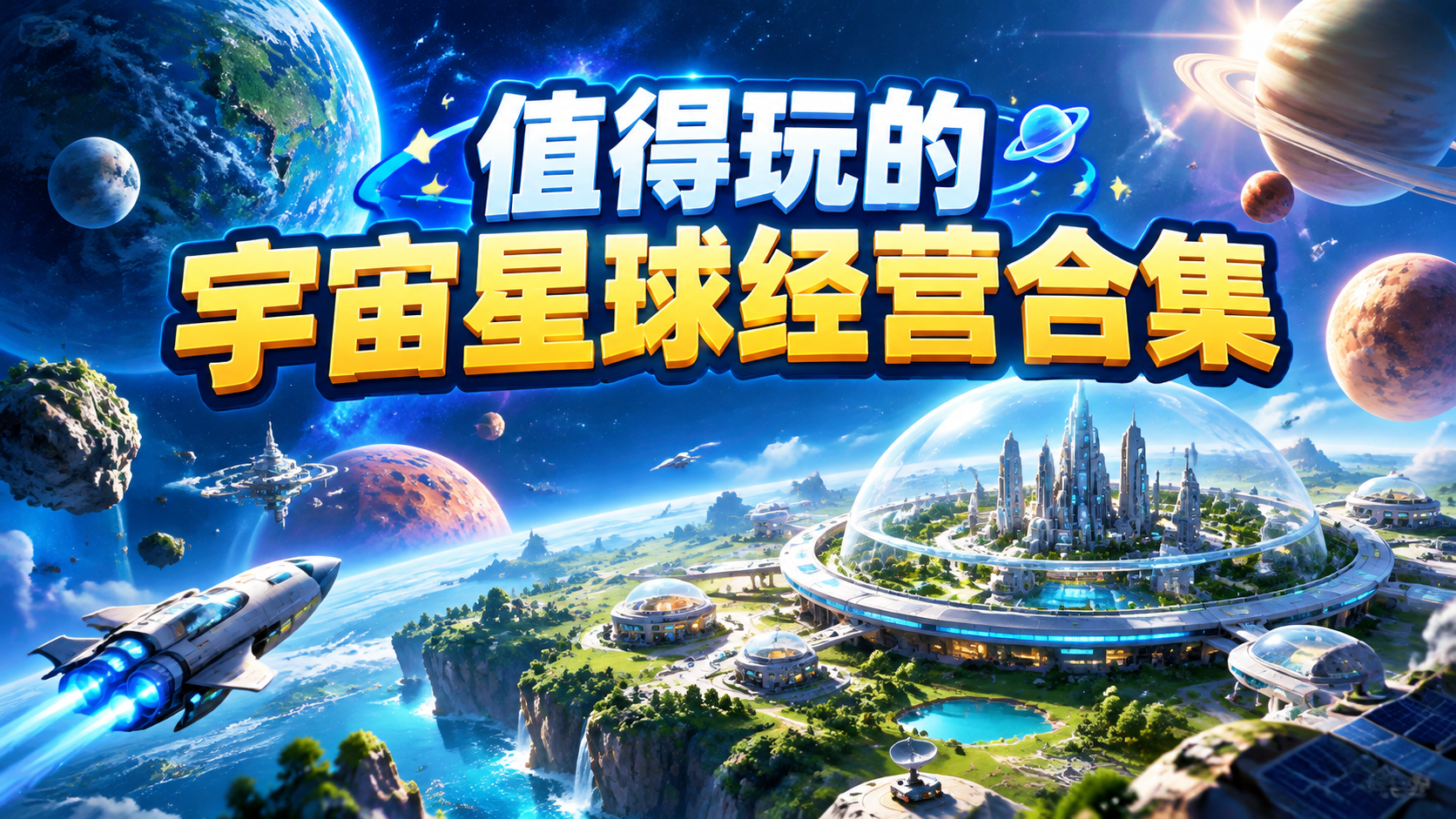 值得玩的宇宙星球经营合集