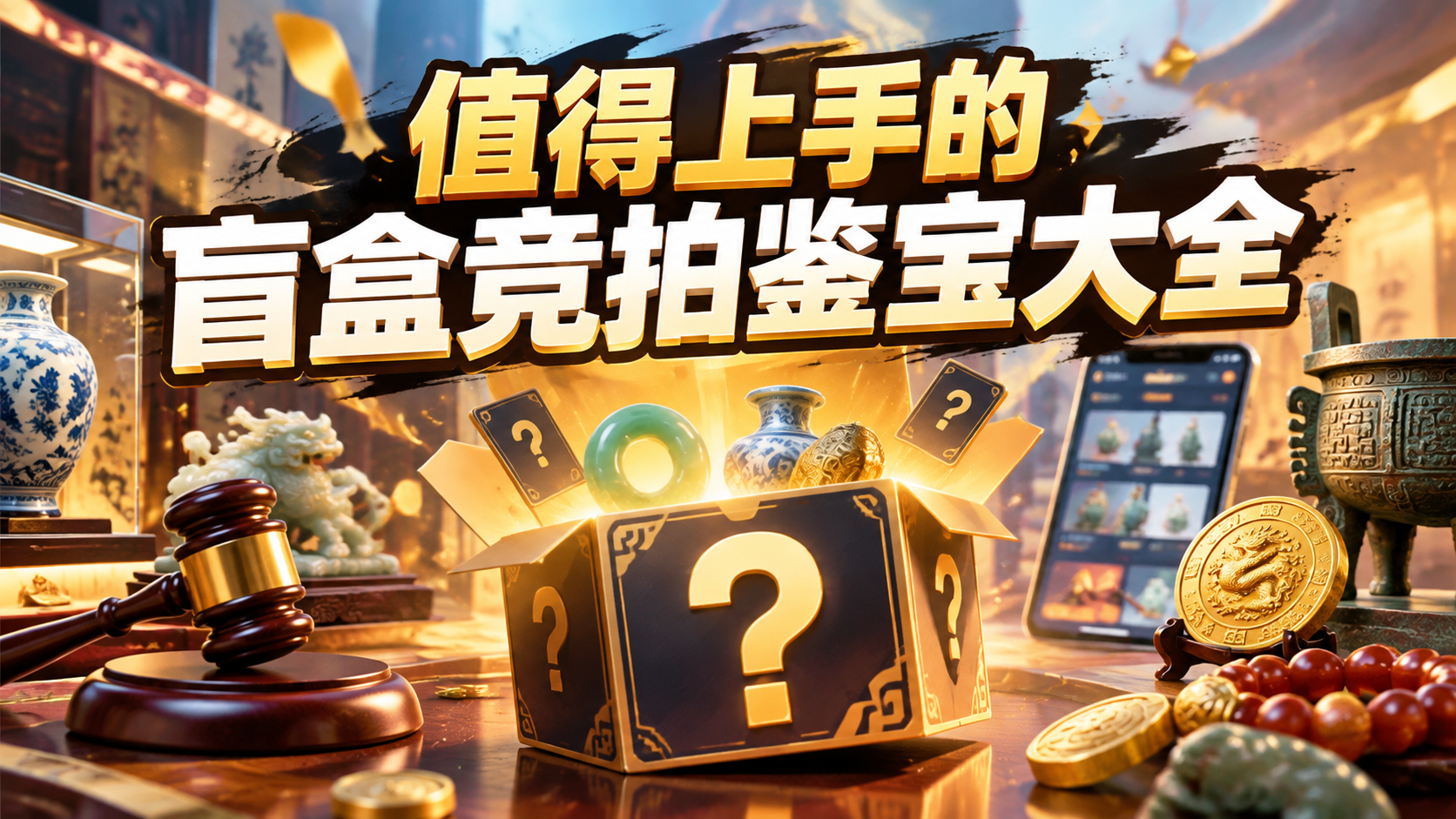值得上手的盲盒竞拍鉴宝大全
