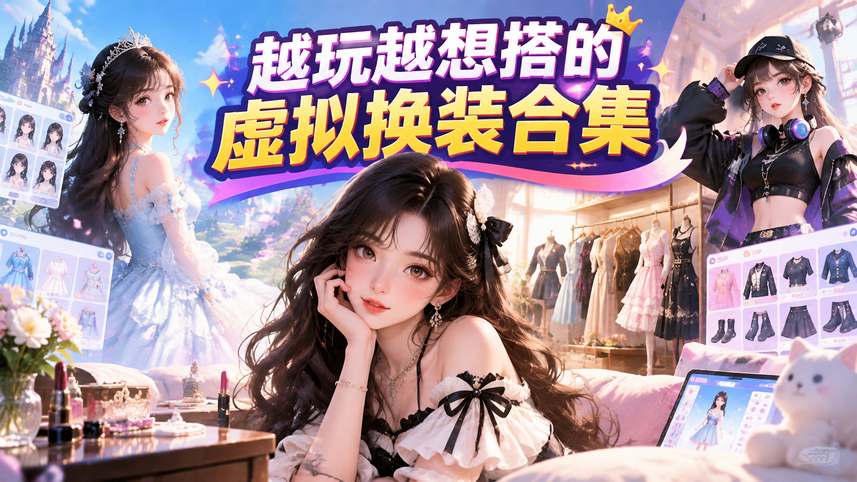 越玩越想搭的虚拟换装合集