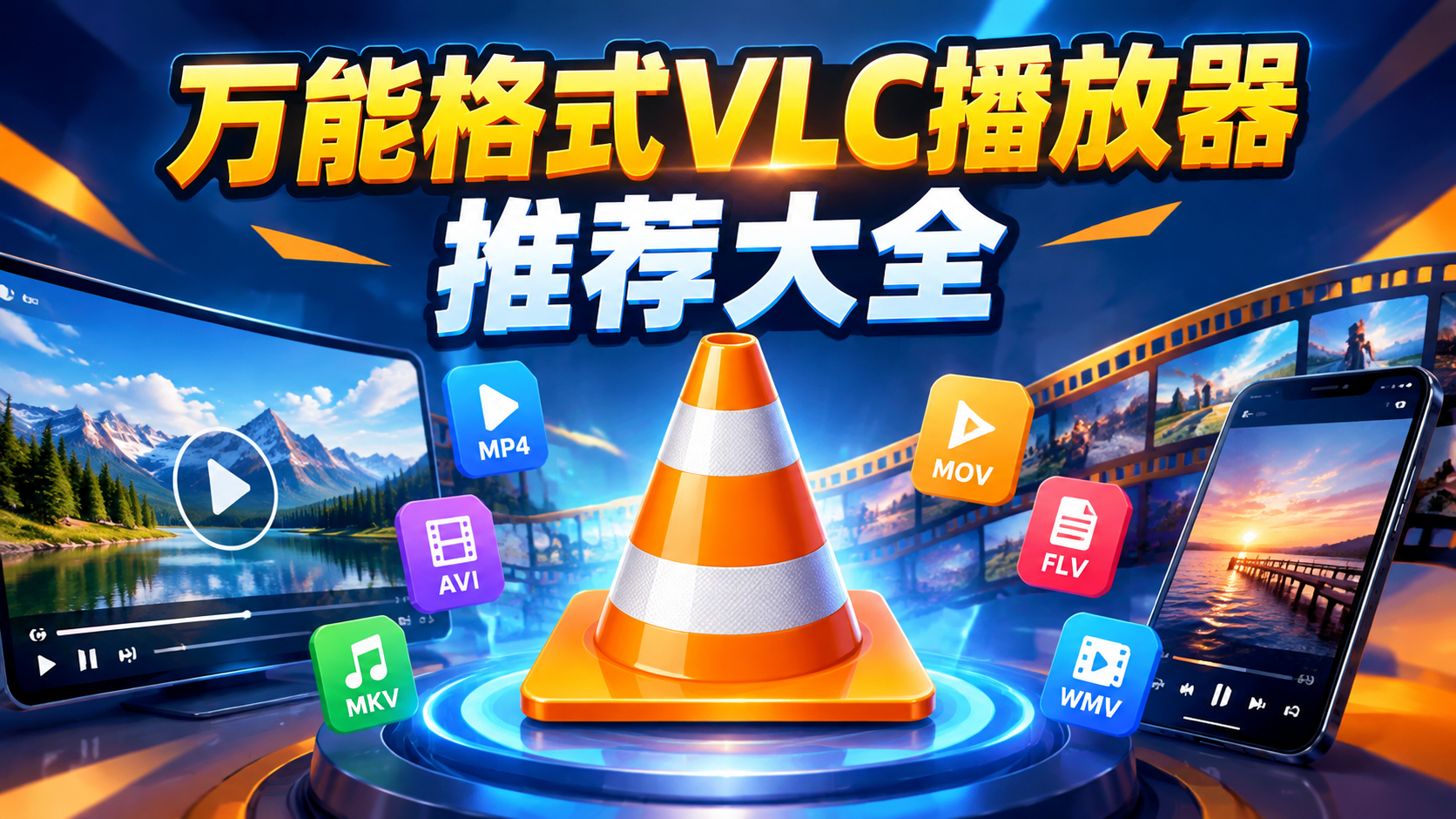万能格式VLC播放器推荐大全