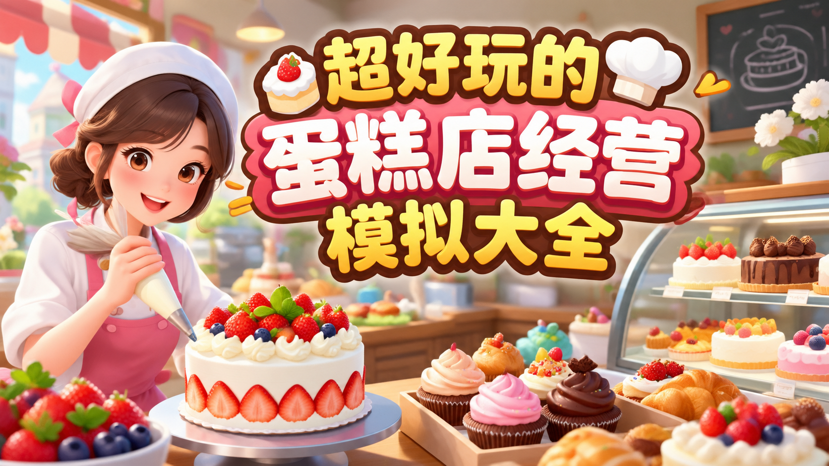 超好玩的蛋糕店经营模拟大全