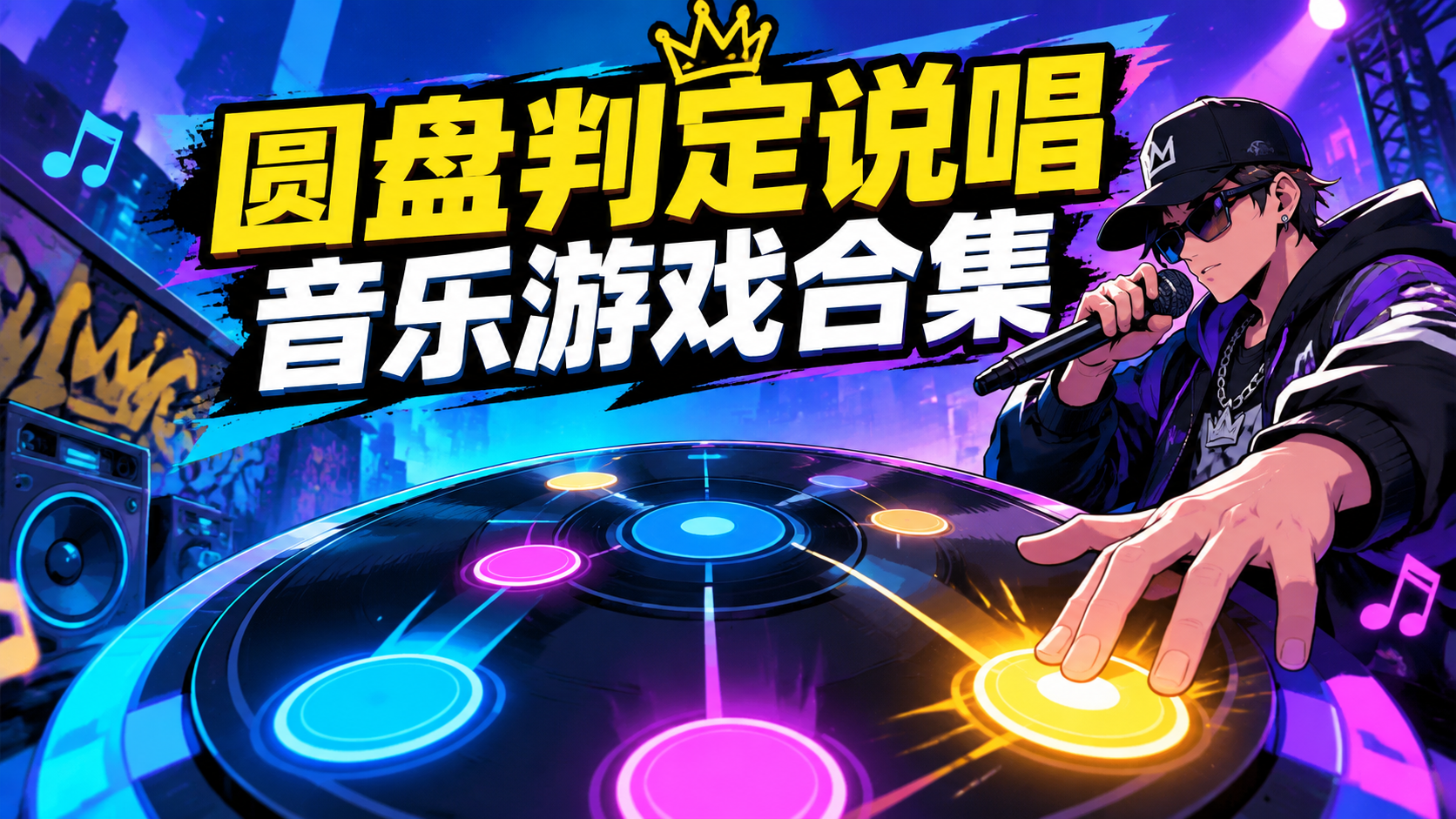圆盘判定说唱音乐游戏合集