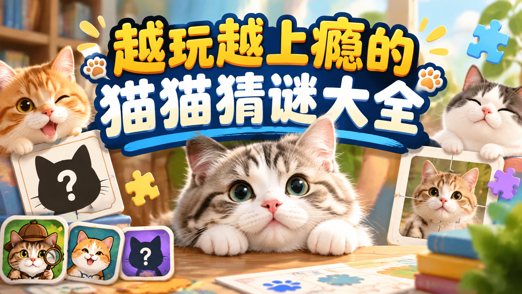 越玩越上瘾的猫猫猜谜大全