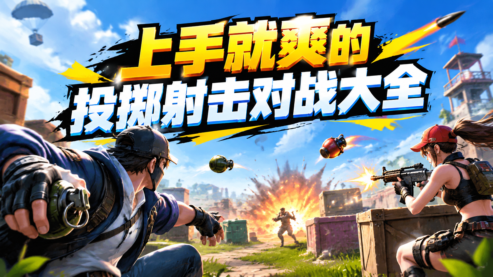上手就爽的投掷射击对战大全
