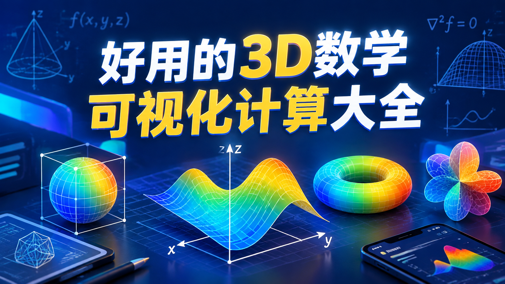 好用的3D数学可视化计算大全