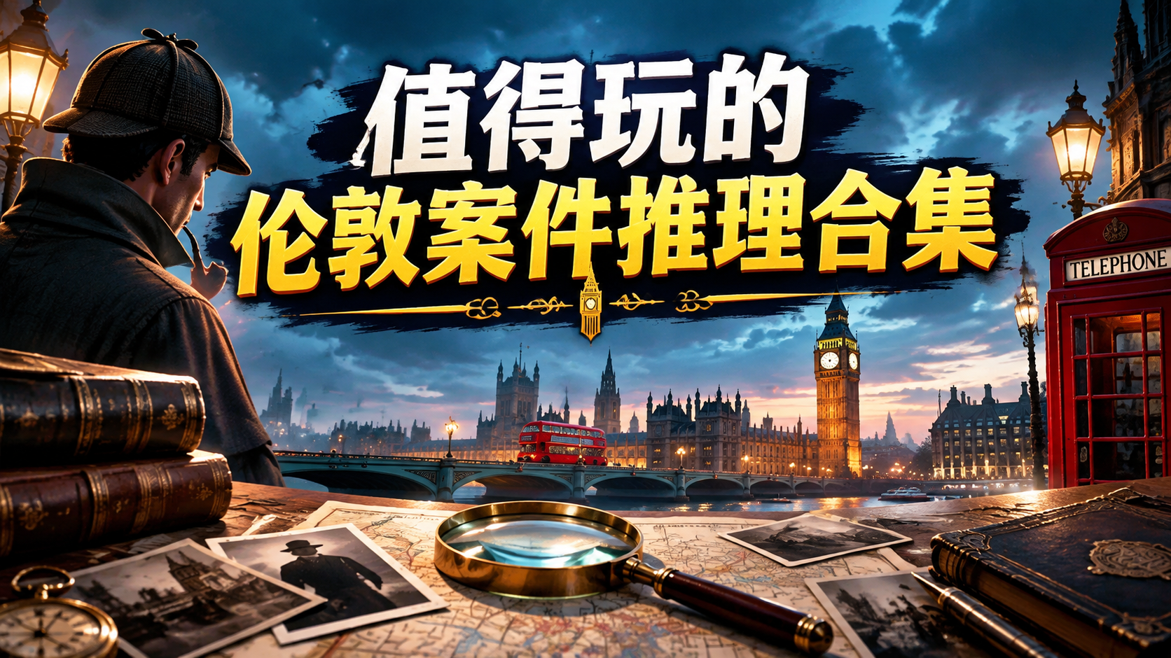 值得玩的伦敦案件推理合集