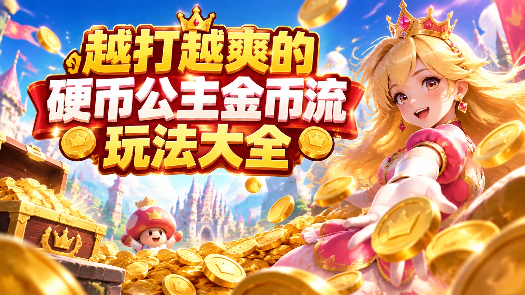 越打越爽的硬币公主金币流玩法大全