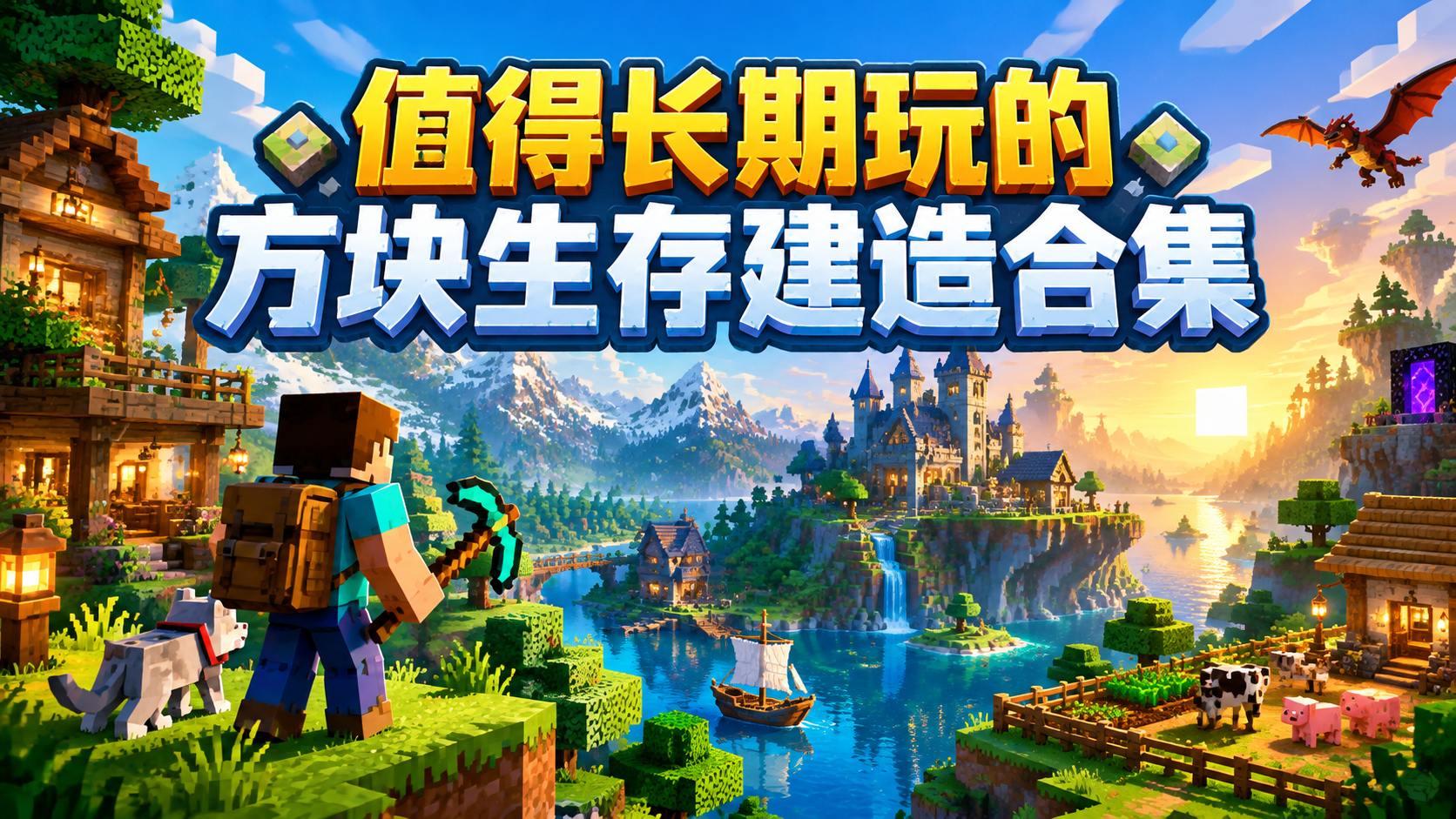 值得长期玩的方块生存建造合集