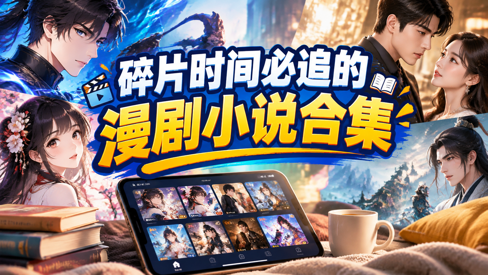 碎片时间必追的漫剧小说合集