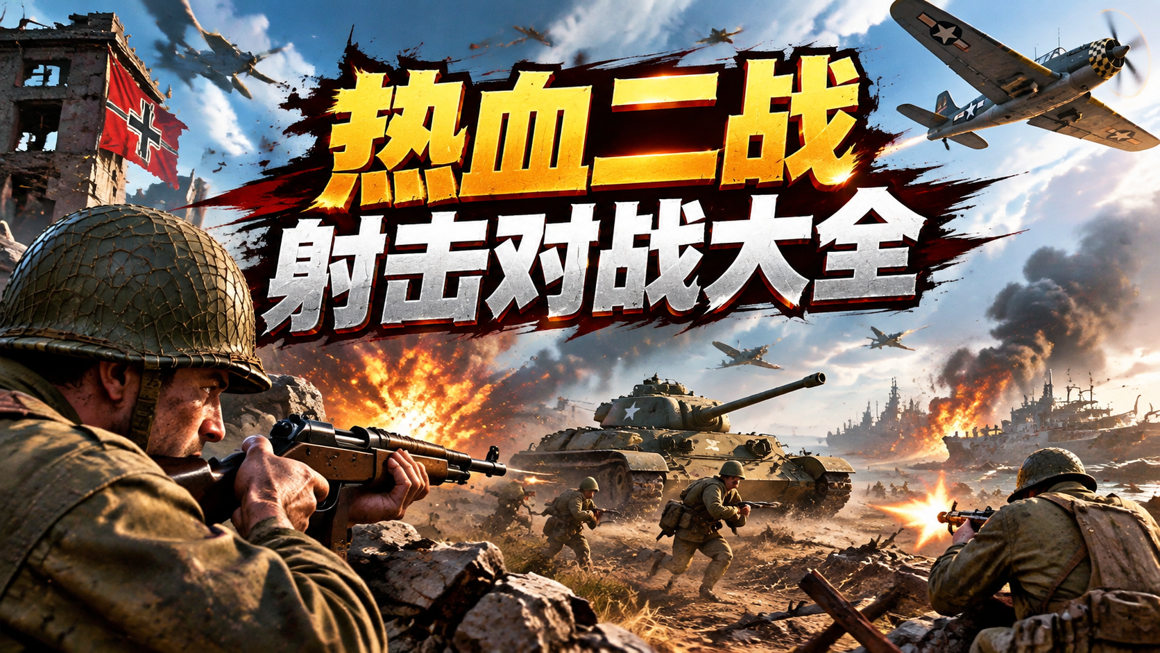 热血二战射击对战大全