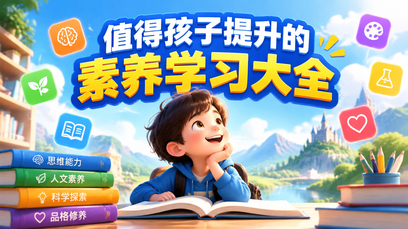 值得孩子提升的素养学习大全