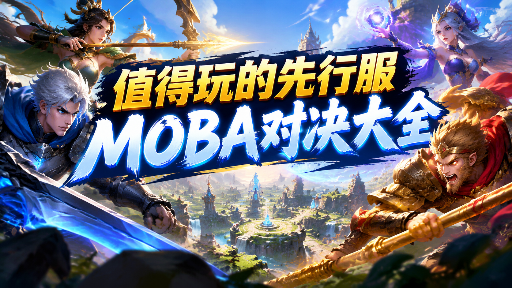 值得玩的先行服MOBA对决大全