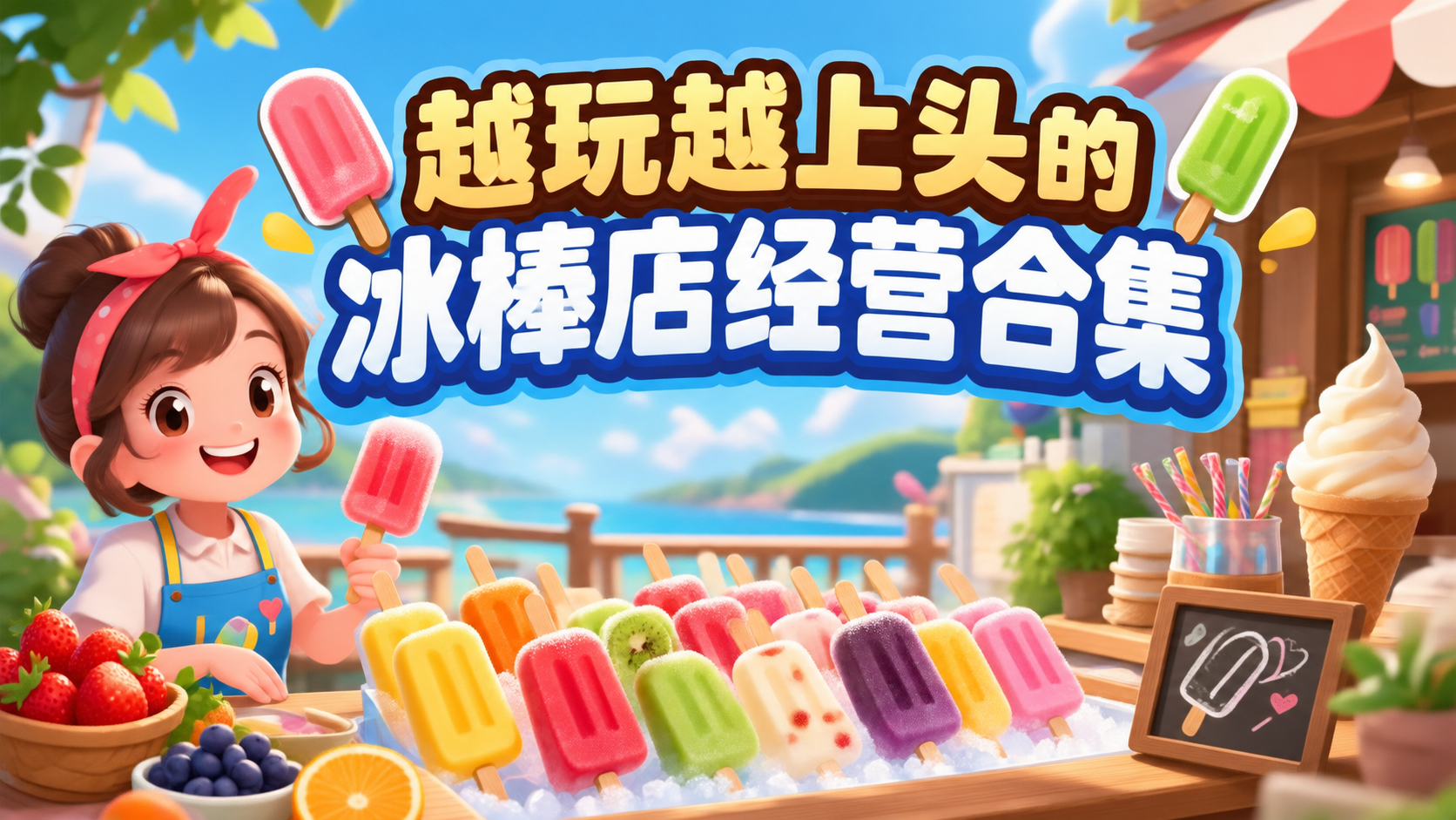 越玩越上头的冰棒店经营合集
