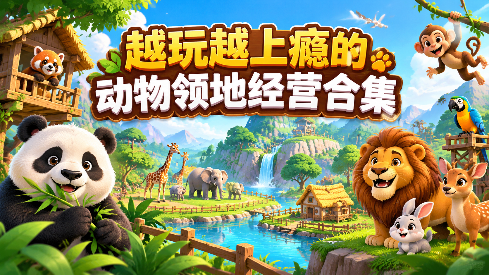 越玩越上瘾的动物领地经营合集