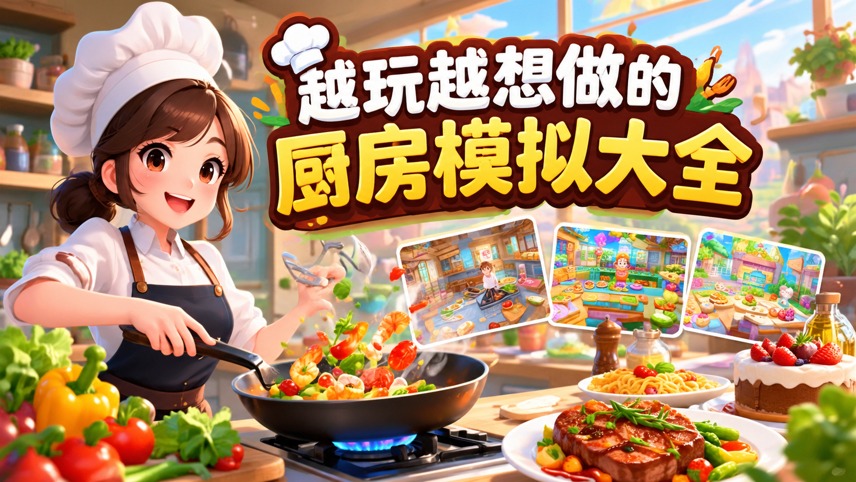 越玩越想做的厨房模拟大全