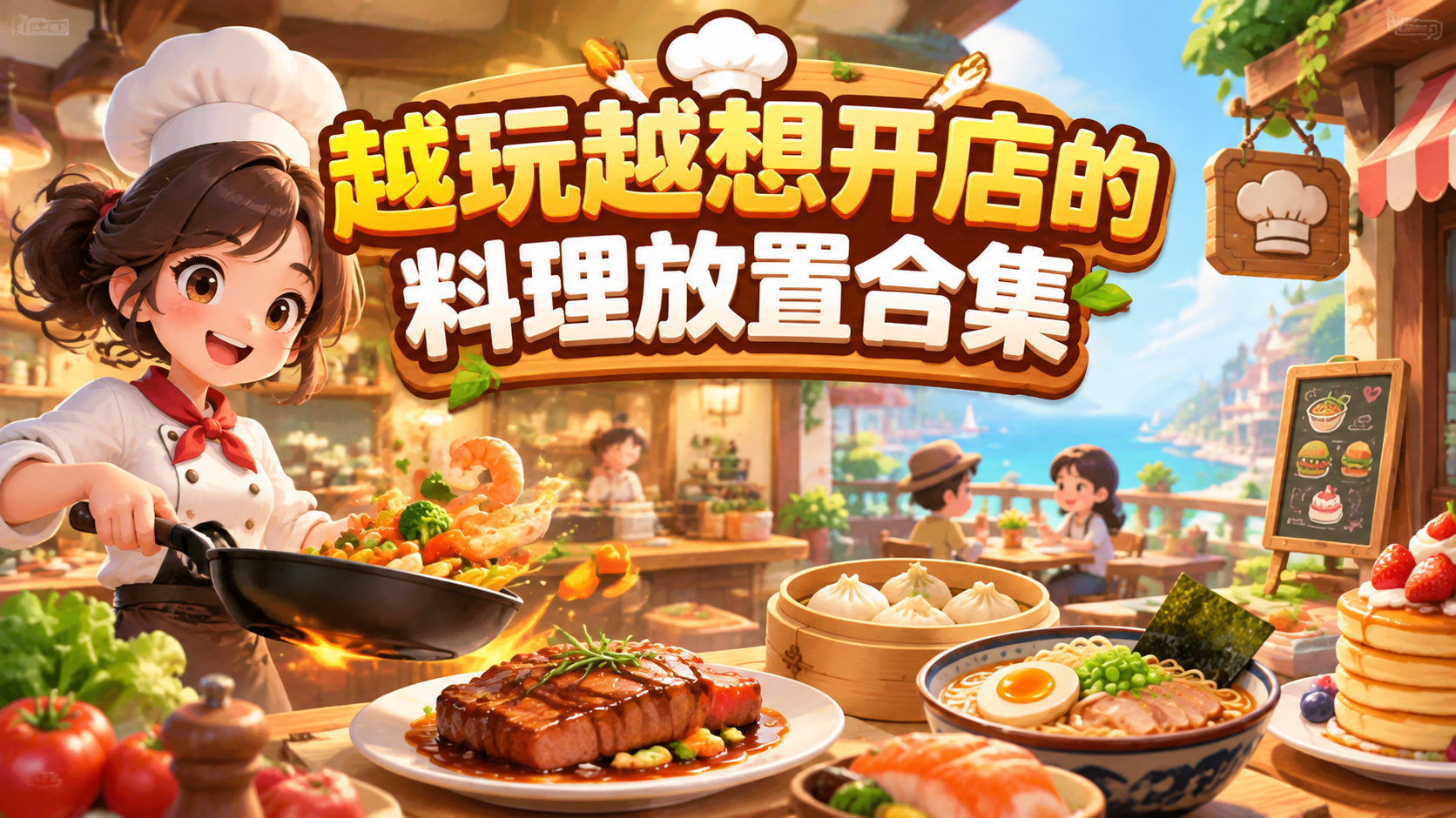 越玩越想开店的料理放置合集