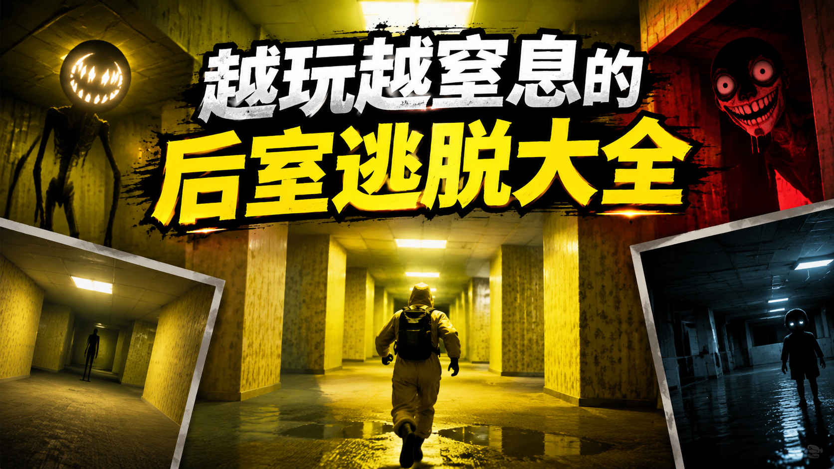 越玩越窒息的后室逃脱大全