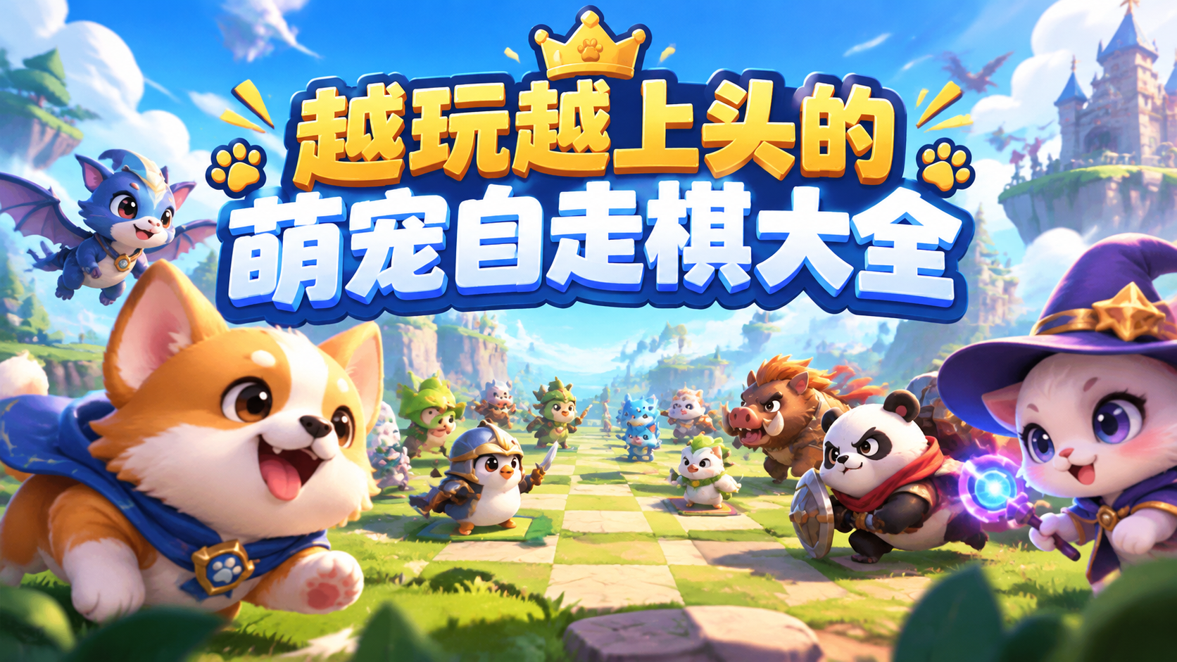 越玩越上头的萌宠自走棋大全