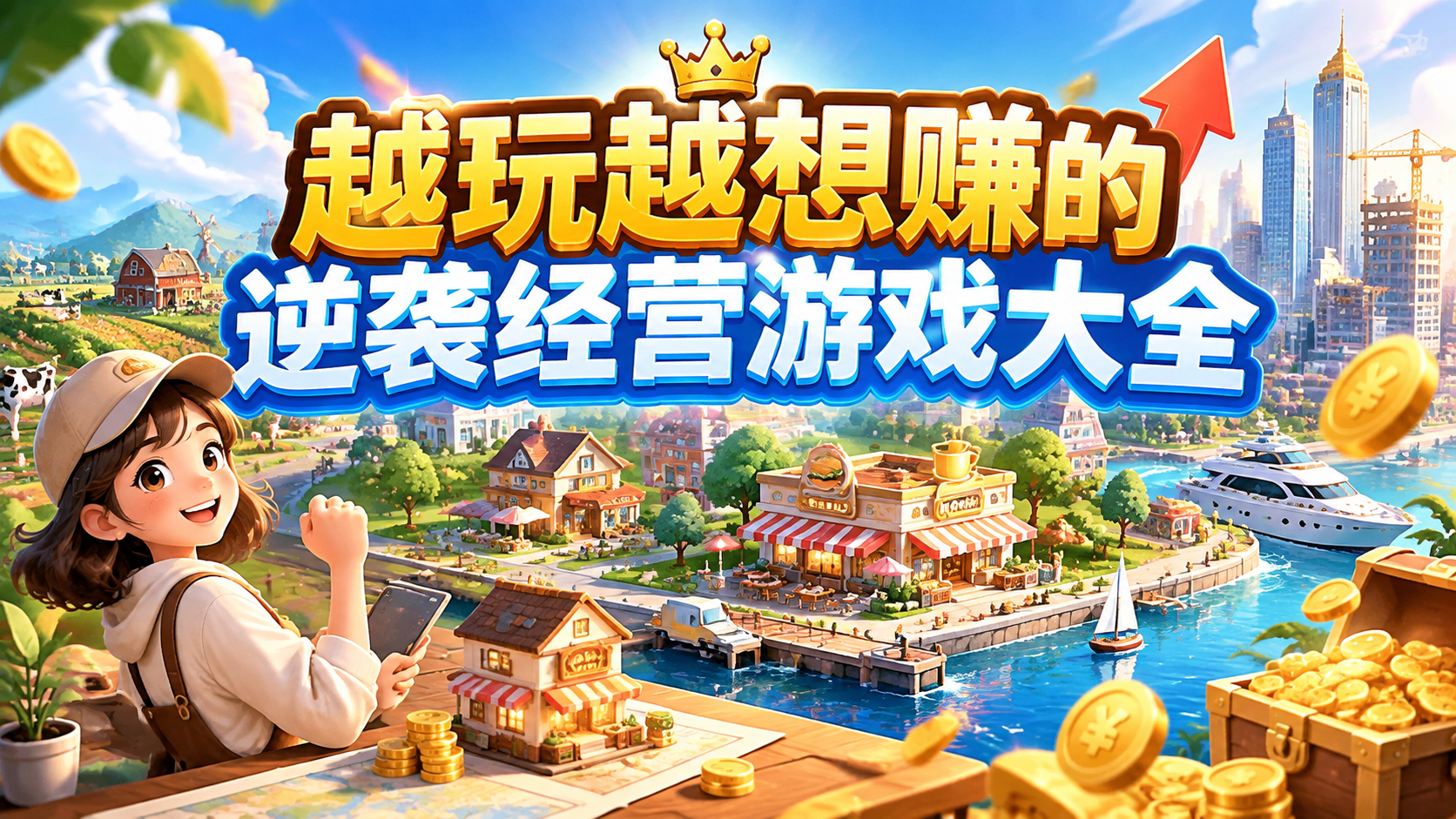 越玩越想赚的逆袭经营游戏大全