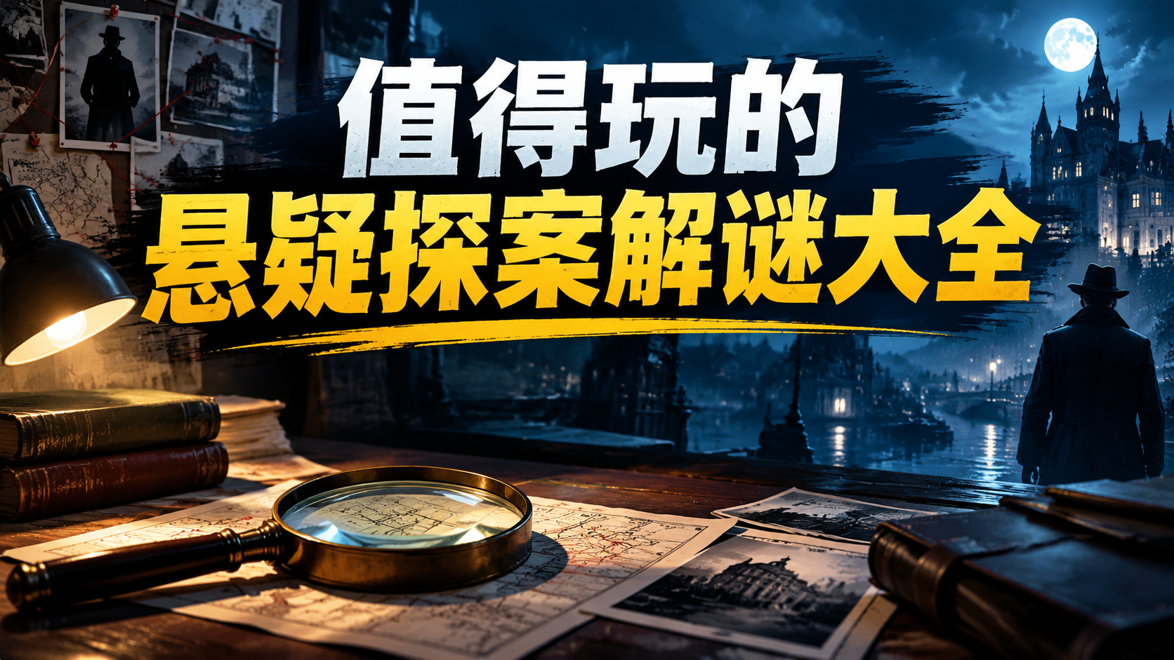 值得玩的悬疑探案解谜大全