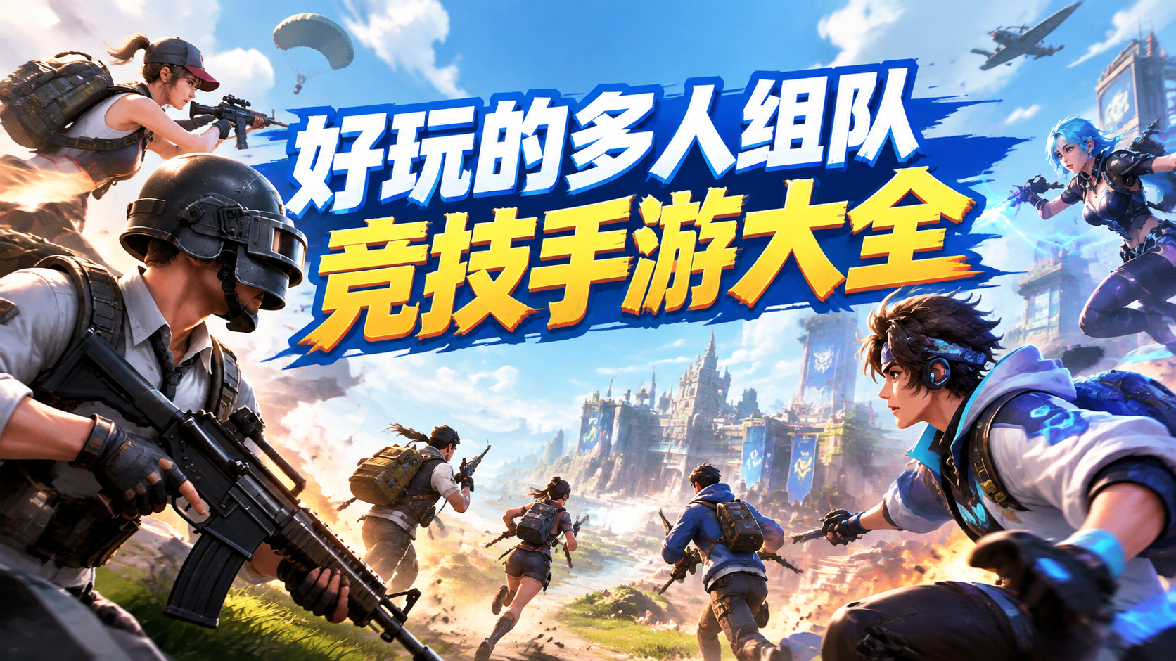 好玩的多人组队竞技手游大全