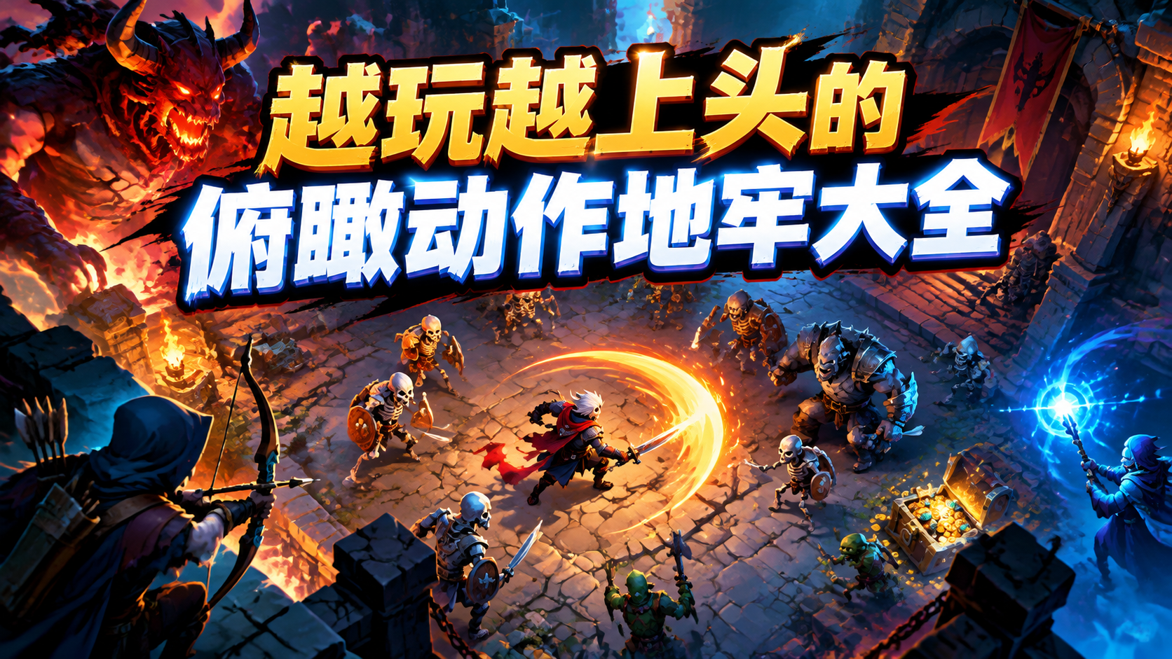 越玩越上头的俯瞰动作地牢大全