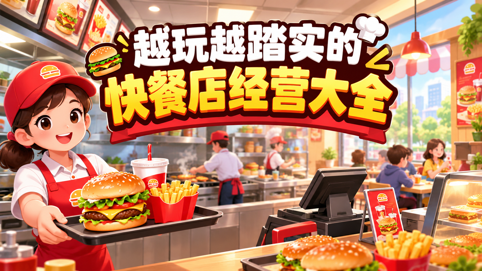 越玩越踏实的快餐店经营大全