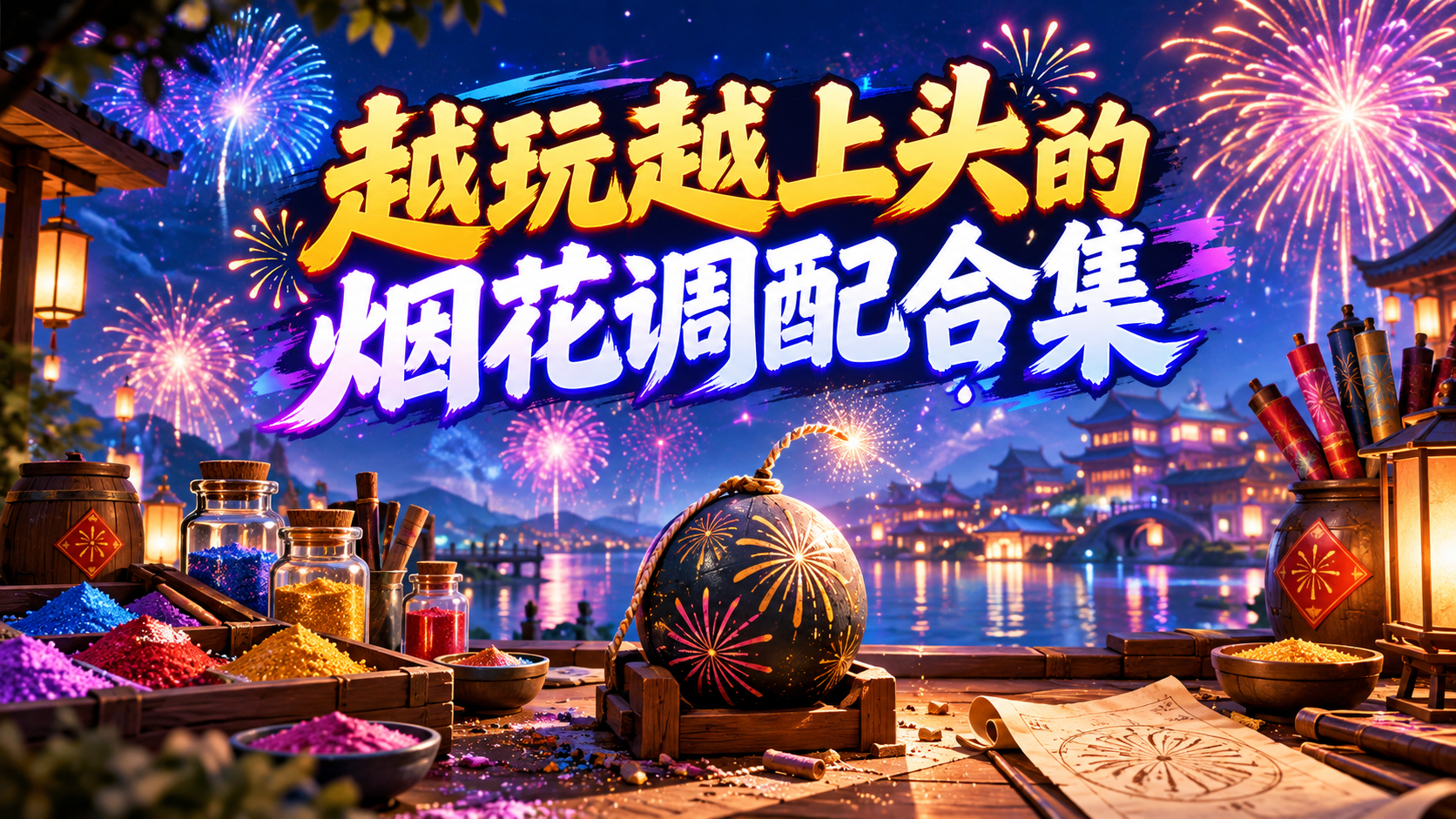 越玩越上头的烟花调配合集