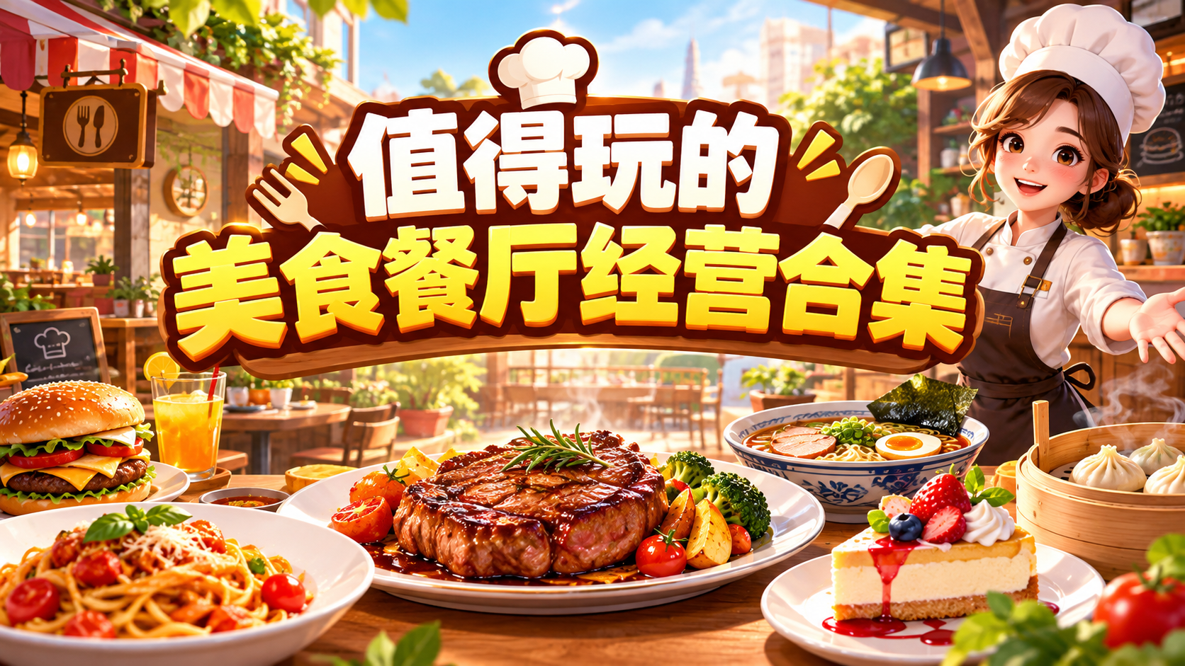 值得玩的美食餐厅经营合集