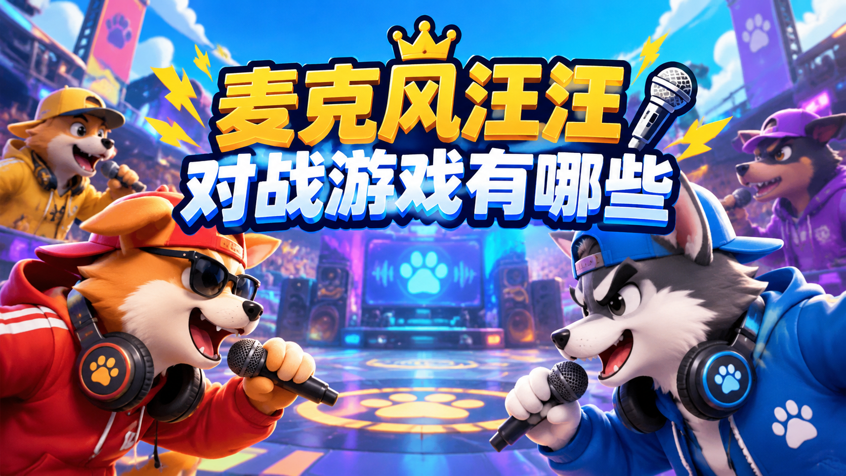 麦克风汪汪对战游戏有哪些