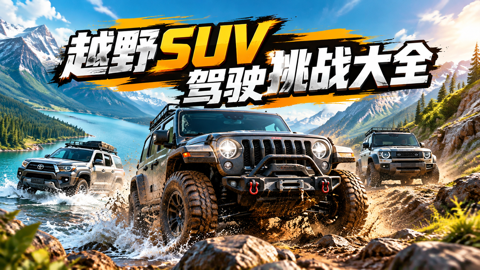 越野SUV驾驶挑战大全