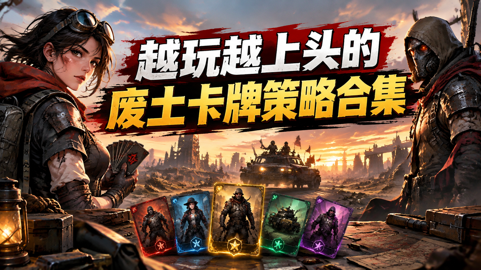 越玩越上头的废土卡牌策略合集