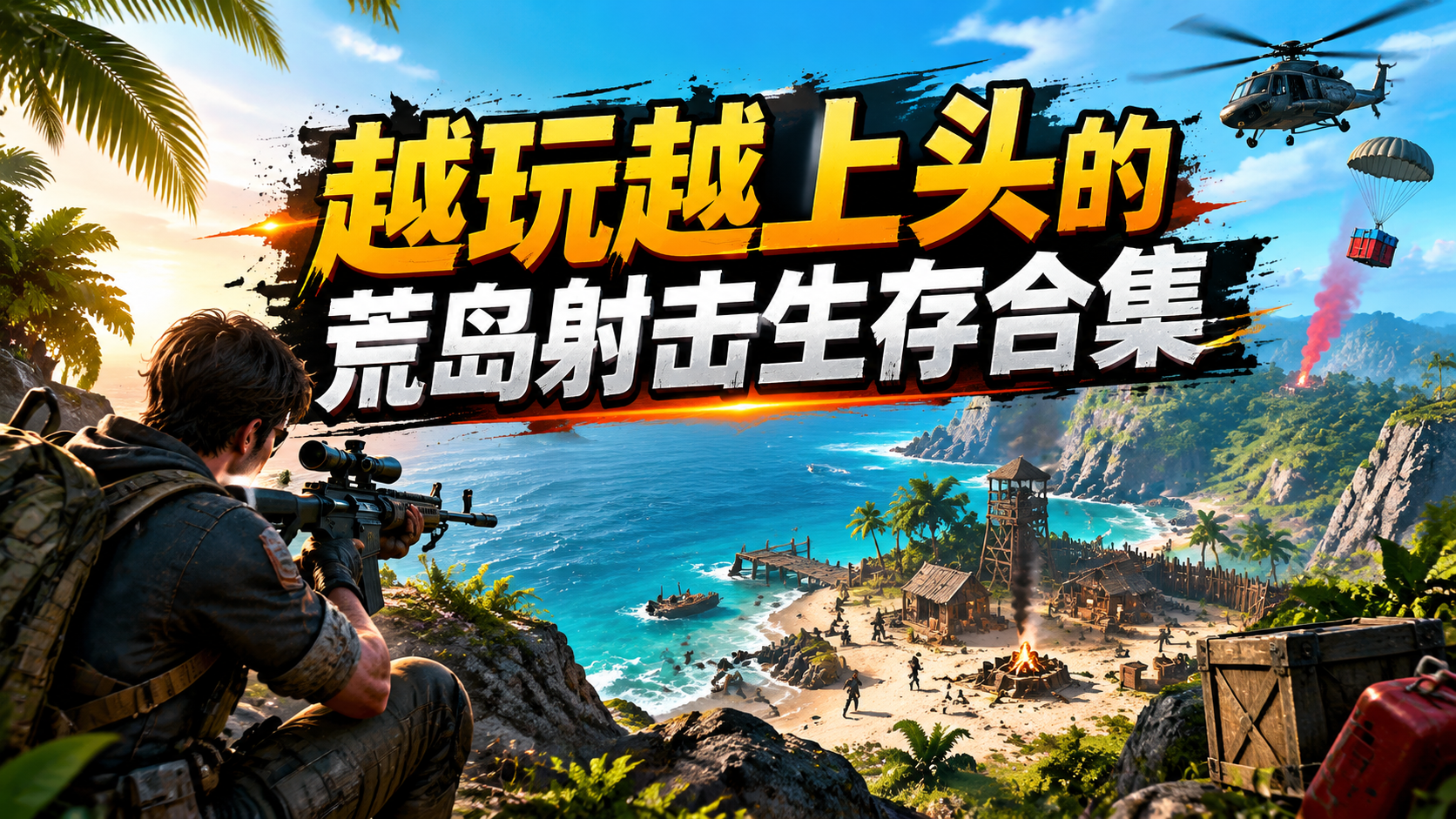 越玩越上头的荒岛射击生存合集