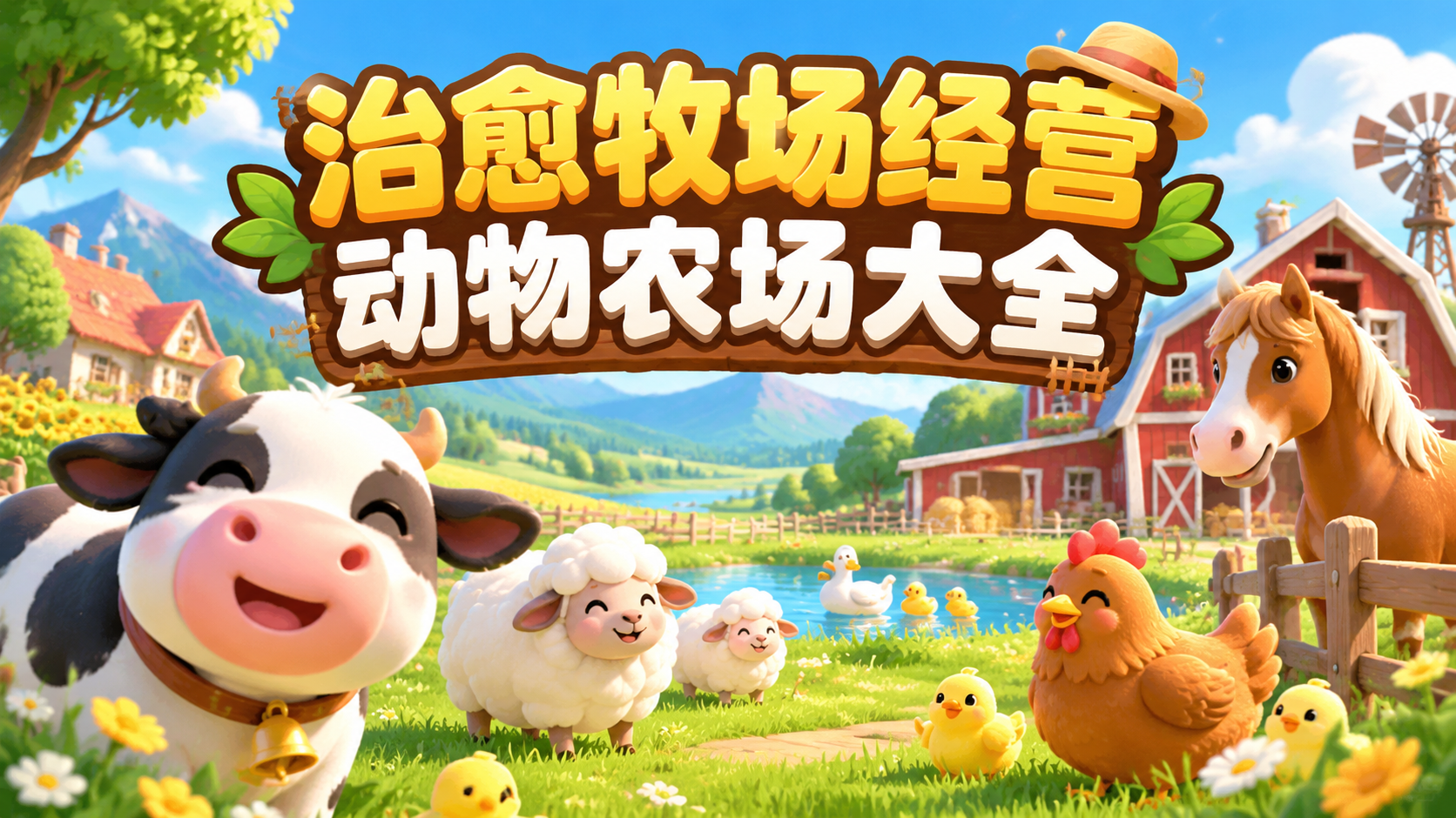 治愈牧场经营动物农场大全