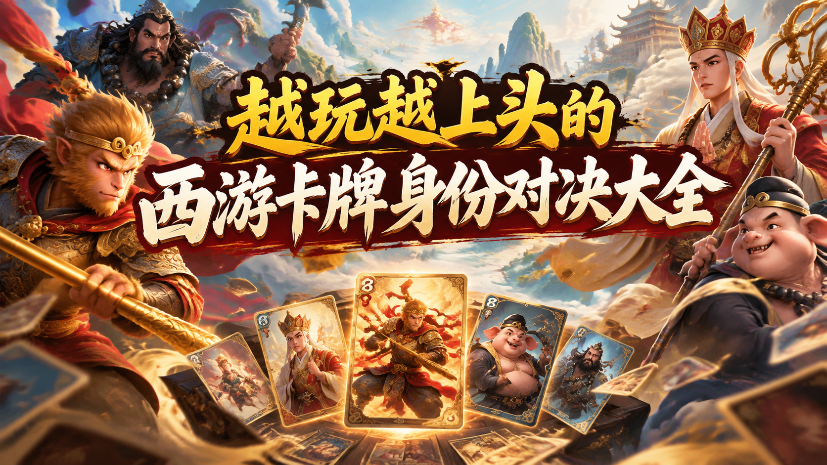 越玩越上头的西游卡牌身份对决大全