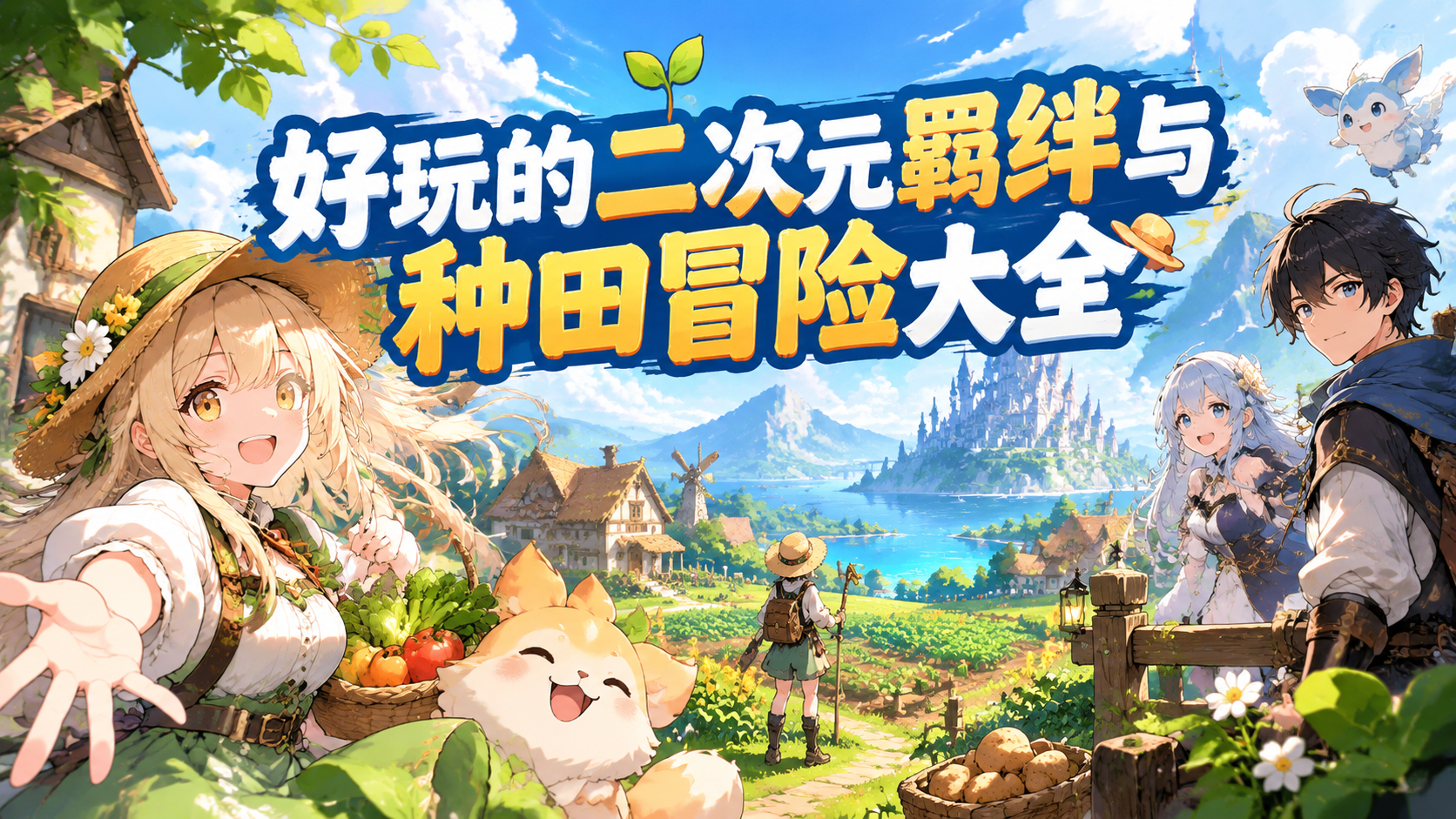 好玩的二次元羁绊与种田冒险大全