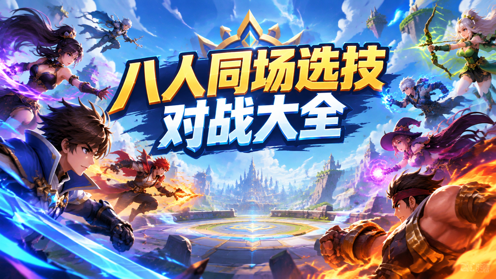 八人同场选技对战大全