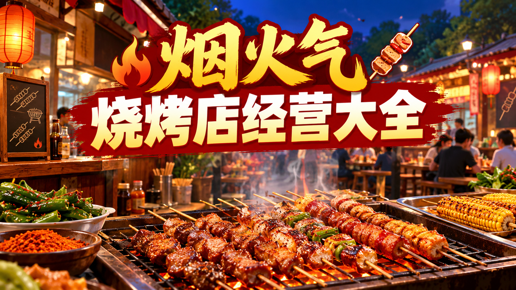 烟火气烧烤店经营大全