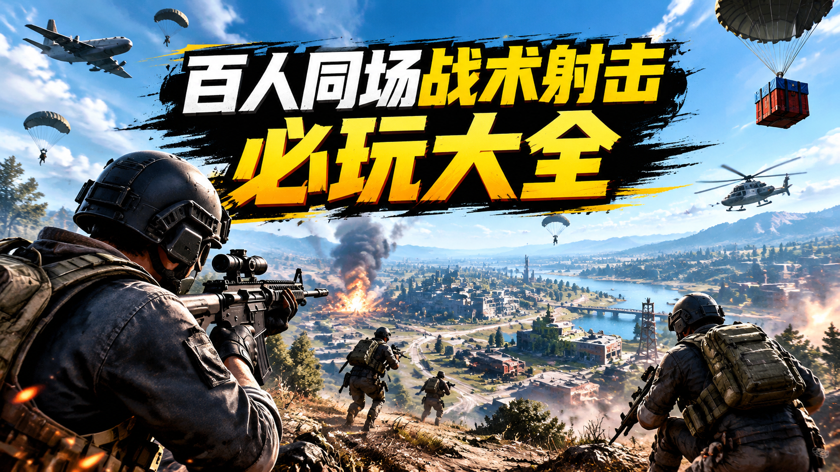 百人同场战术射击必玩大全