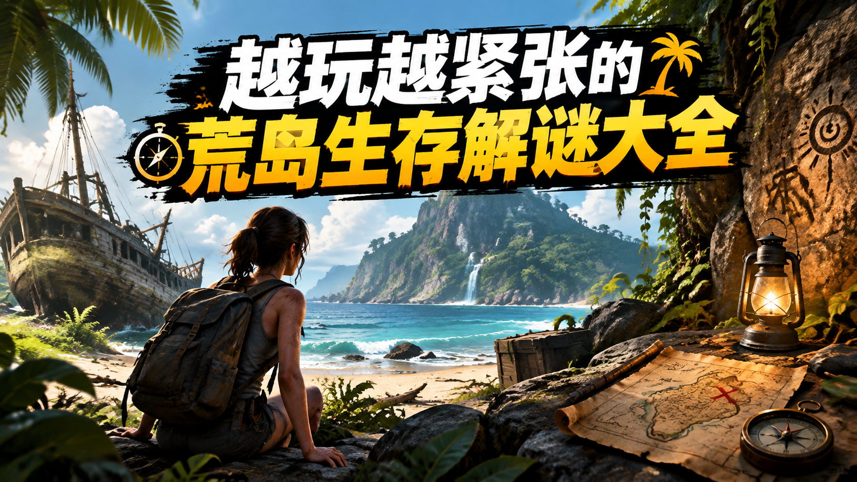 越玩越紧张的荒岛生存解谜大全