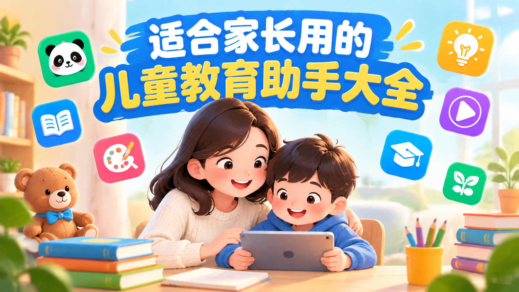 适合家长用的儿童教育助手大全