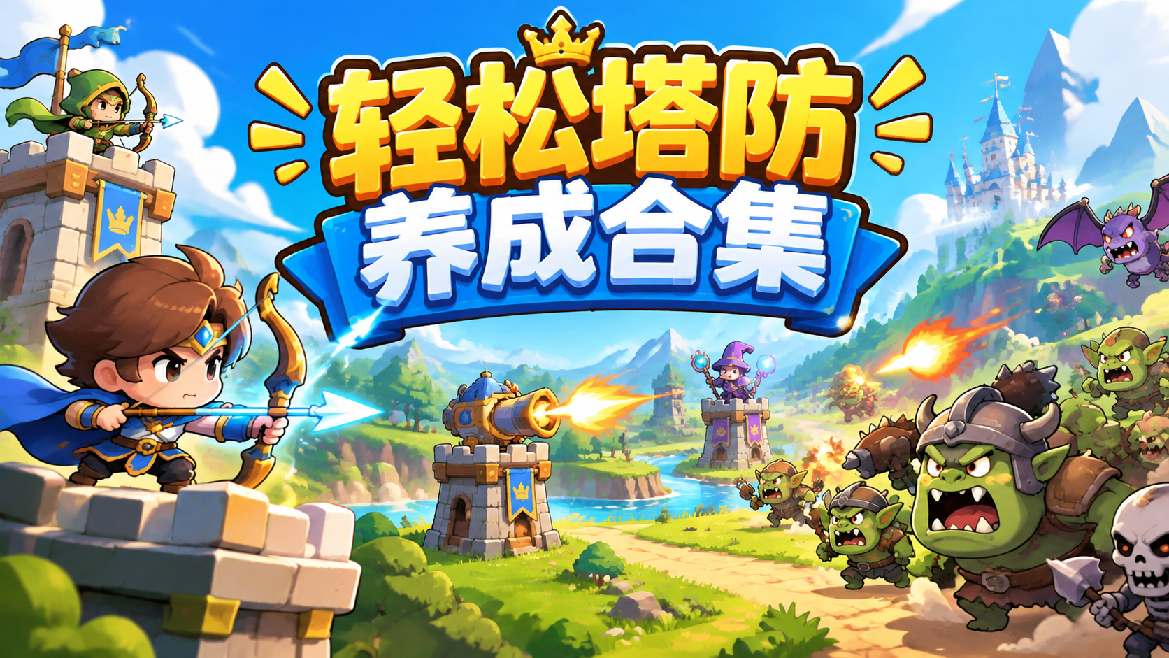 轻松塔防养成合集