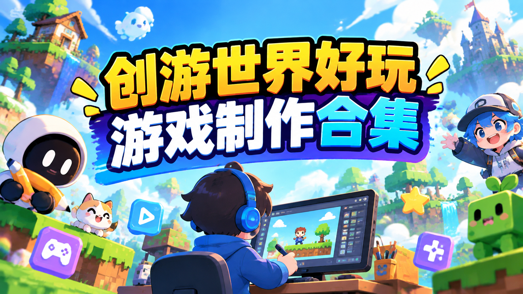 创游世界好玩游戏制作合集