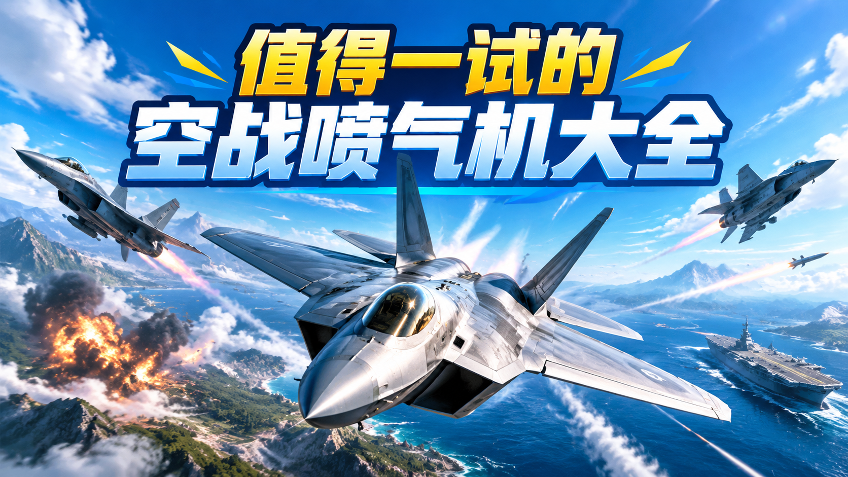 值得一试的空战喷气机大全